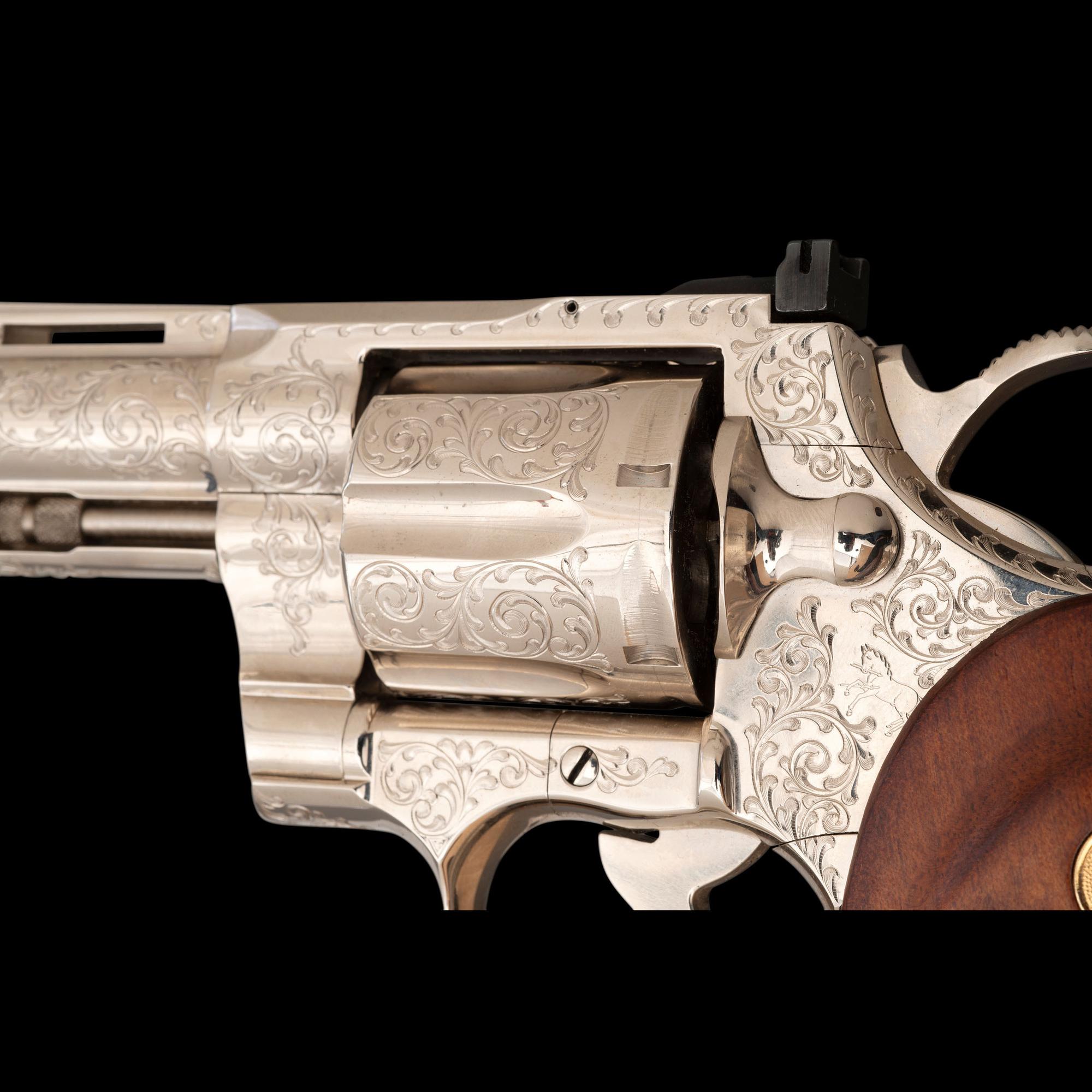 *Engraved 1974 Production Colt Python Revolver