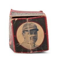 A 1935 Philadelphia Phillies Multi-Signed Baseball and Babe Ruth Home Run Special Retail Box,