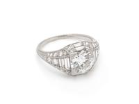 ART DECO, DIAMOND RING