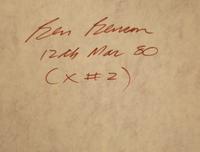Egyptian Passage and Untitled (Two Works)