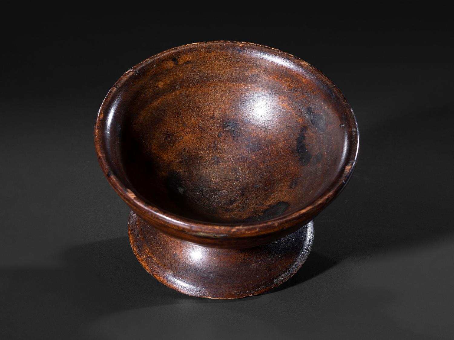 A Maple Treenware Master Salt