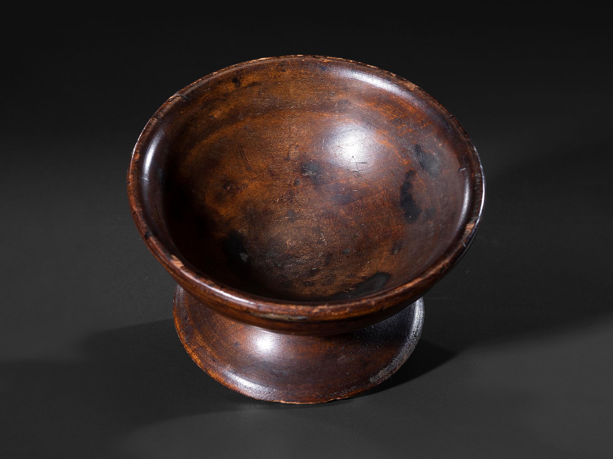 A Maple Treenware Master Salt