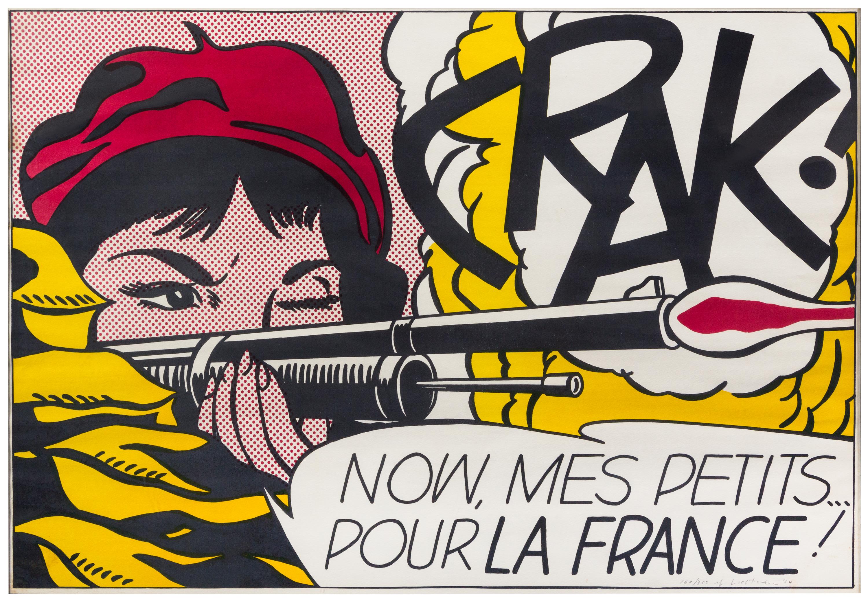 Roy Lichtenstein, (American, 1923-1997), Crak!, 1963