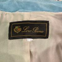 Loro Piana Blue Suede Bomber,