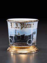 A Maxwell Open Touring Car Porcelain Shaving Mug