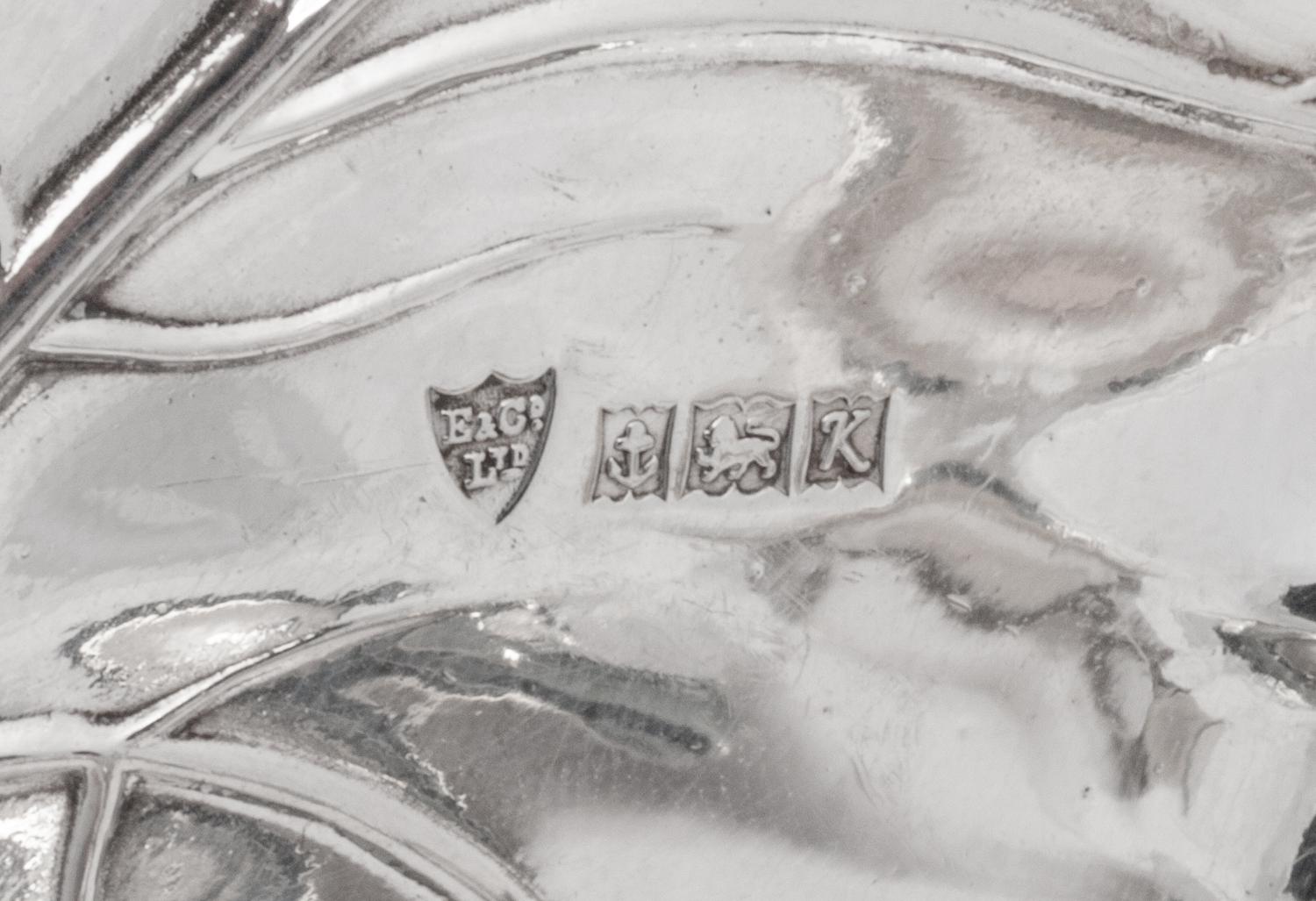 A Group of English Silver Table Articles