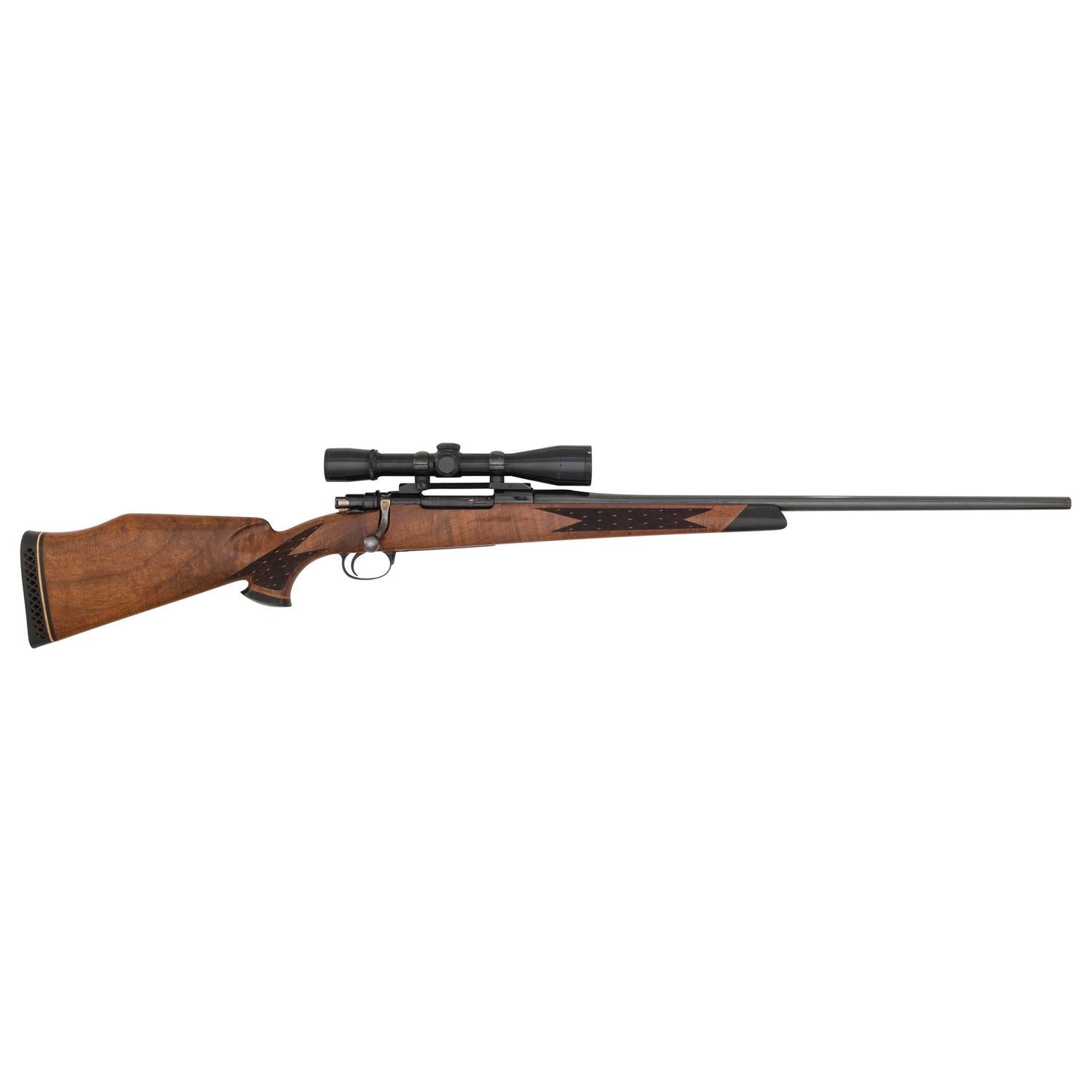 ** Sporterized Mauser 98 with Sleeved Barrel and Weaver Scope