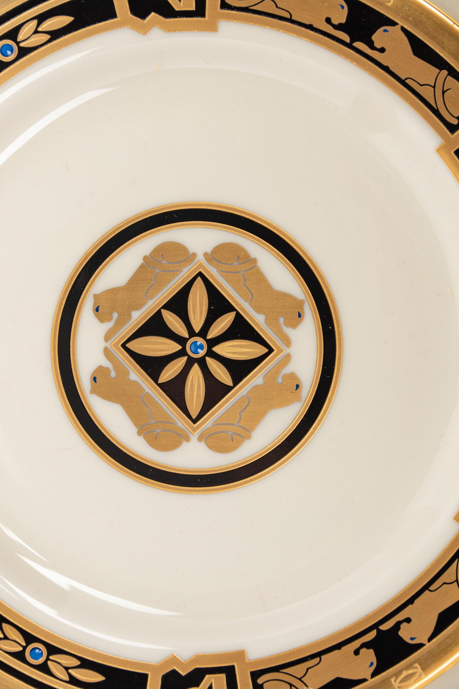 A Cartier La Maison de l'Art Deco Dinner Service