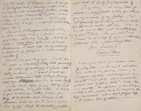 Lear, Edward Autograph letter, signed