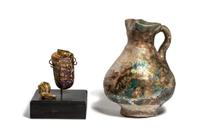Two Islamic Glass Vessels