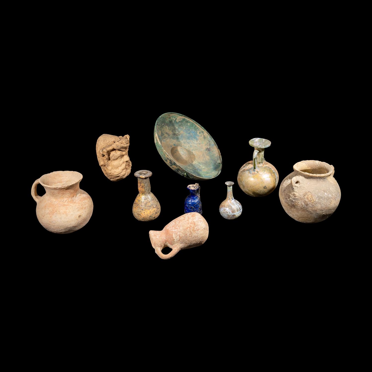 A Group of 9 Greco-Roman Objects