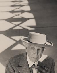 ENGSTEAD, John (1909-1983). Portrait of Frank Lloyd Wright. c. 1957.