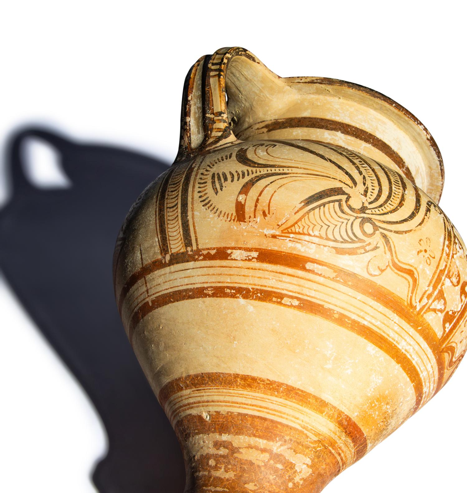 A Minoan Terracotta Amphoroid Krater