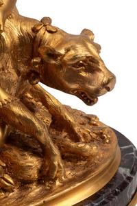 A French Gilt Bronze Figural Group