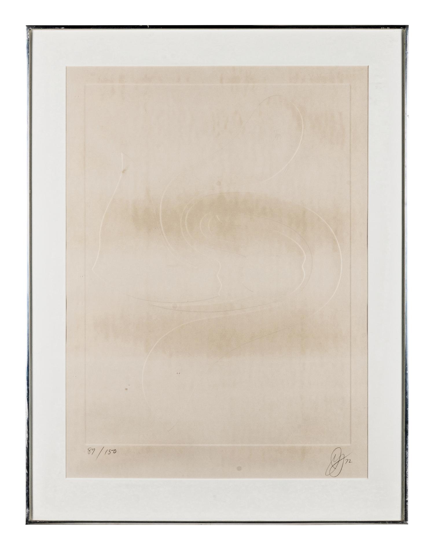 Untitled (Group of 6 works) 1972, together with Untitled, 1974