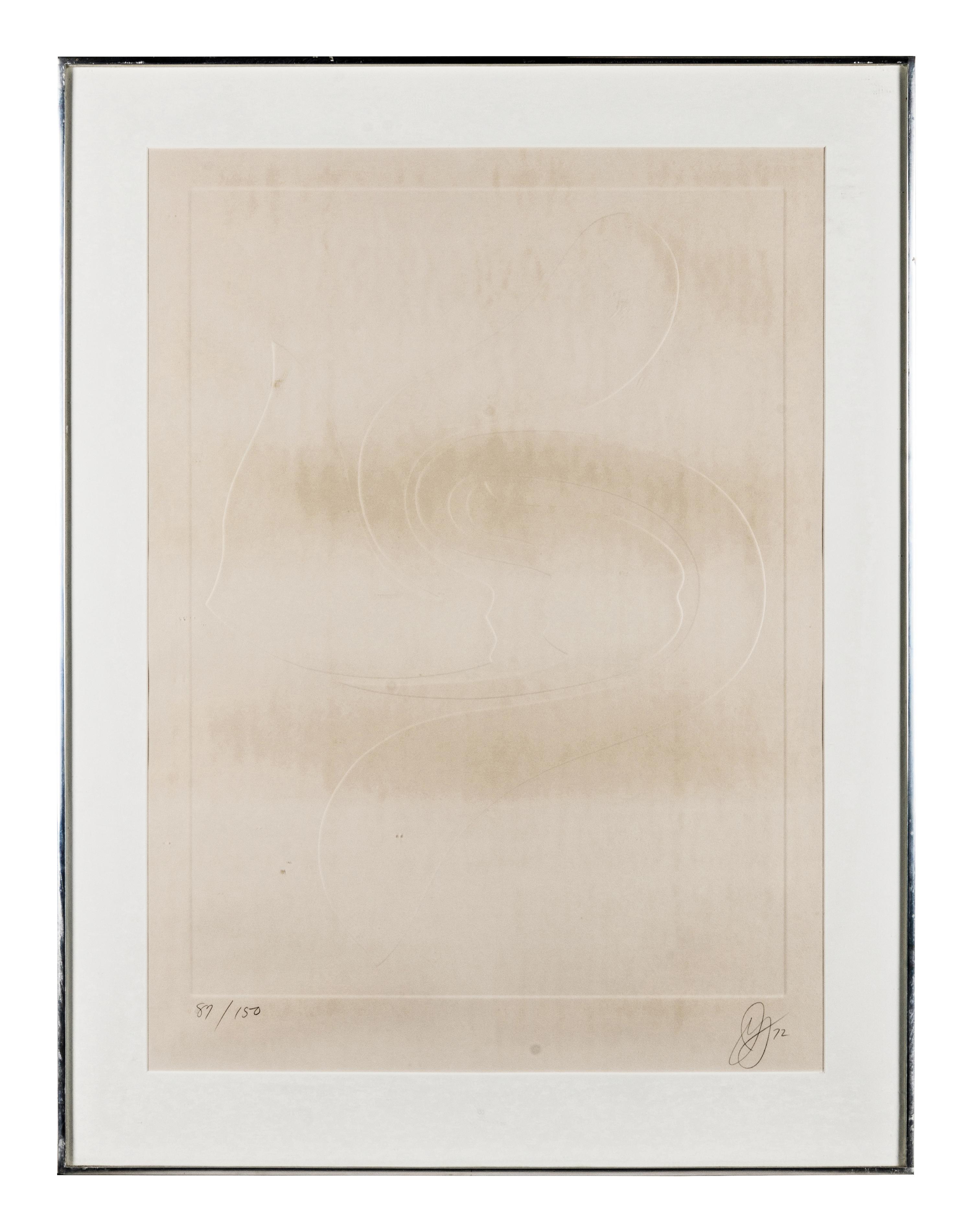 Untitled (Group of 6 works) 1972, together with Untitled, 1974