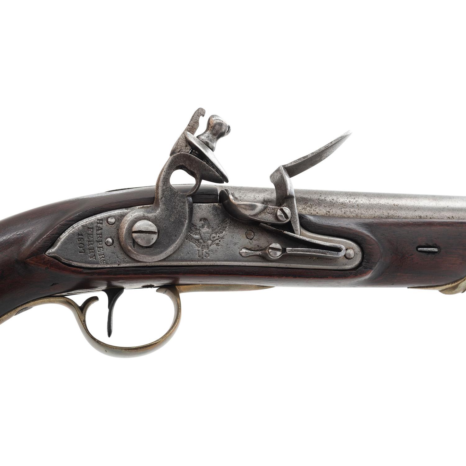 Harper's Ferry U.S. Model 1805 Pistol - Dated 1807