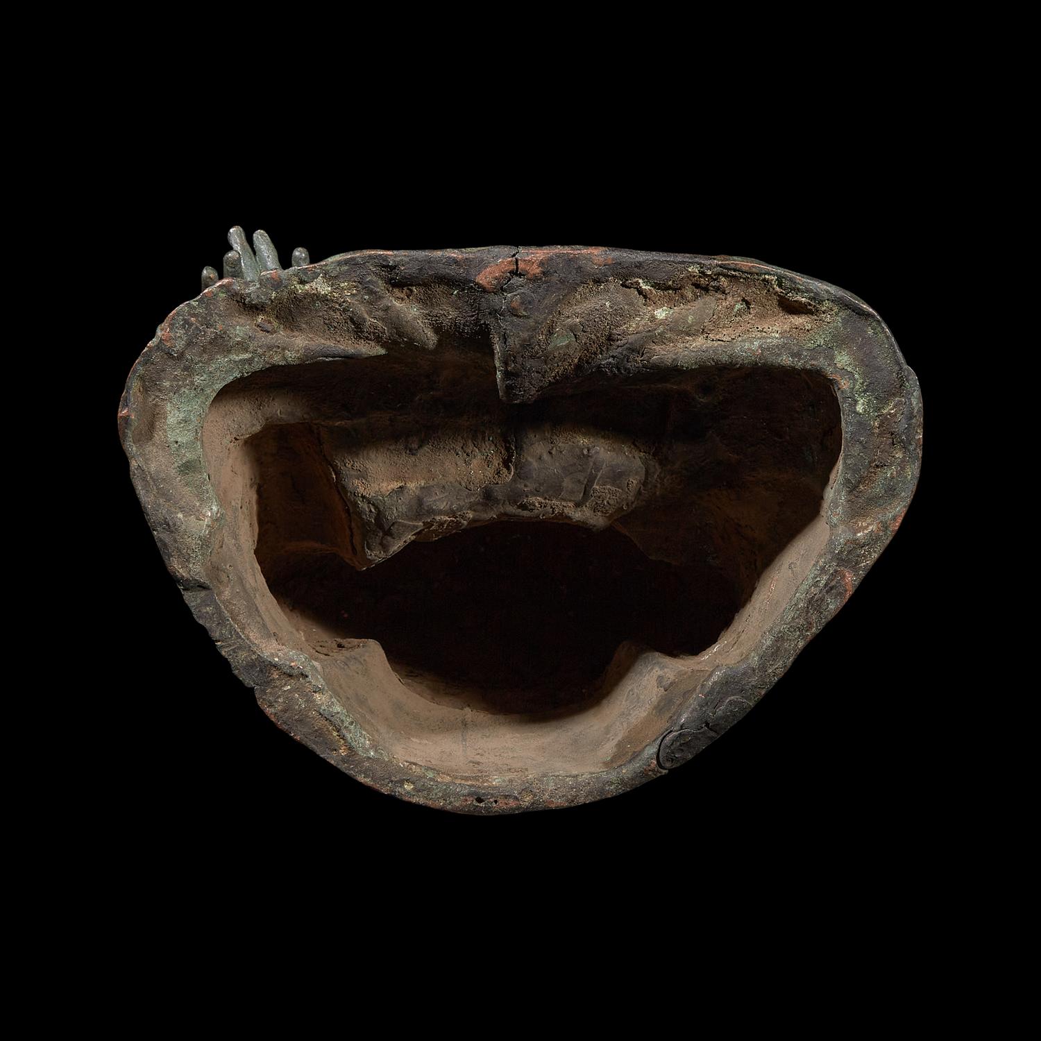 A Chinese Patinated Copper Alloy Seated Buddha 漆銅坐佛
