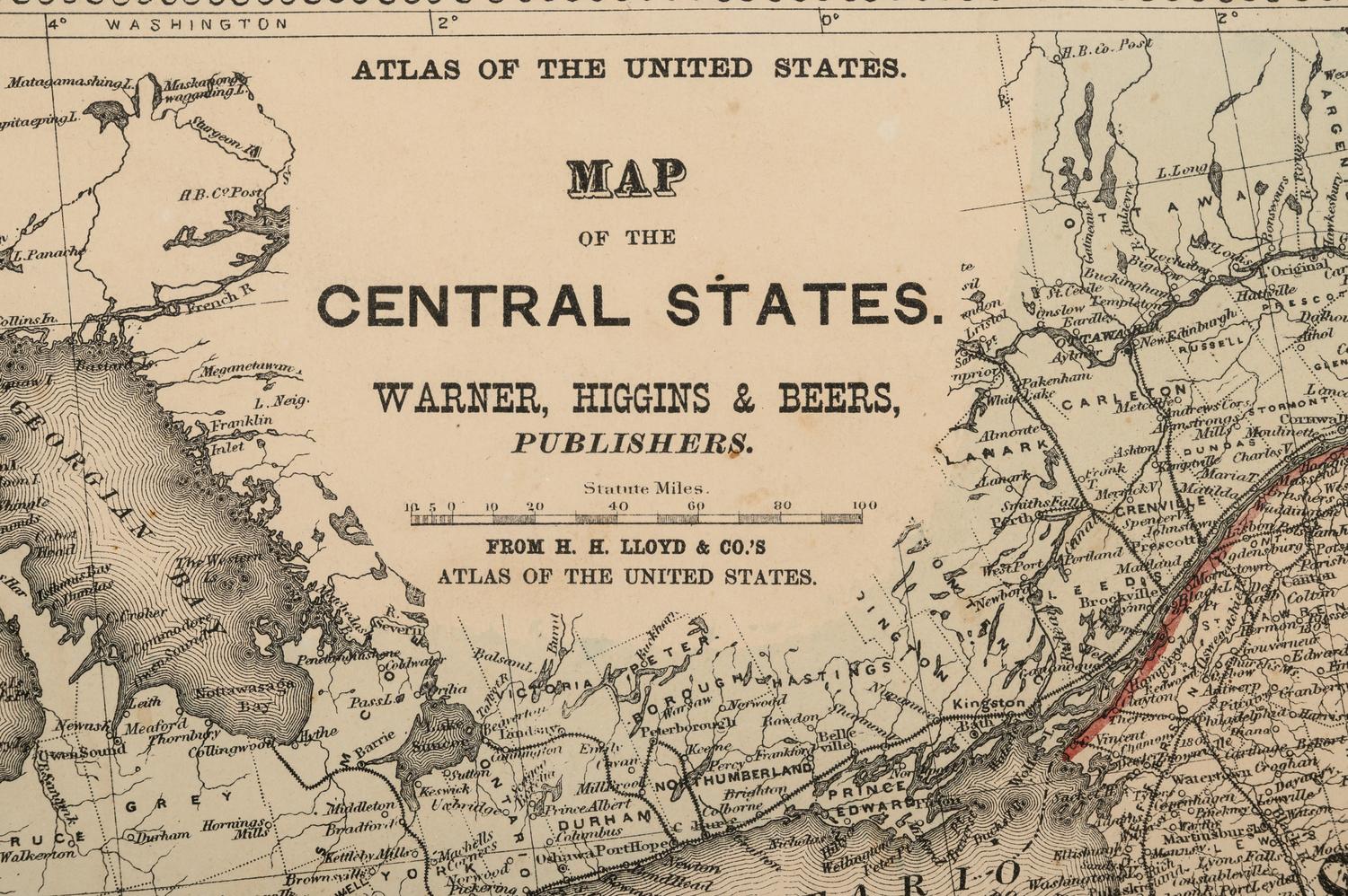 A Group of 13 maps of Chicago and Illinois, comprising: