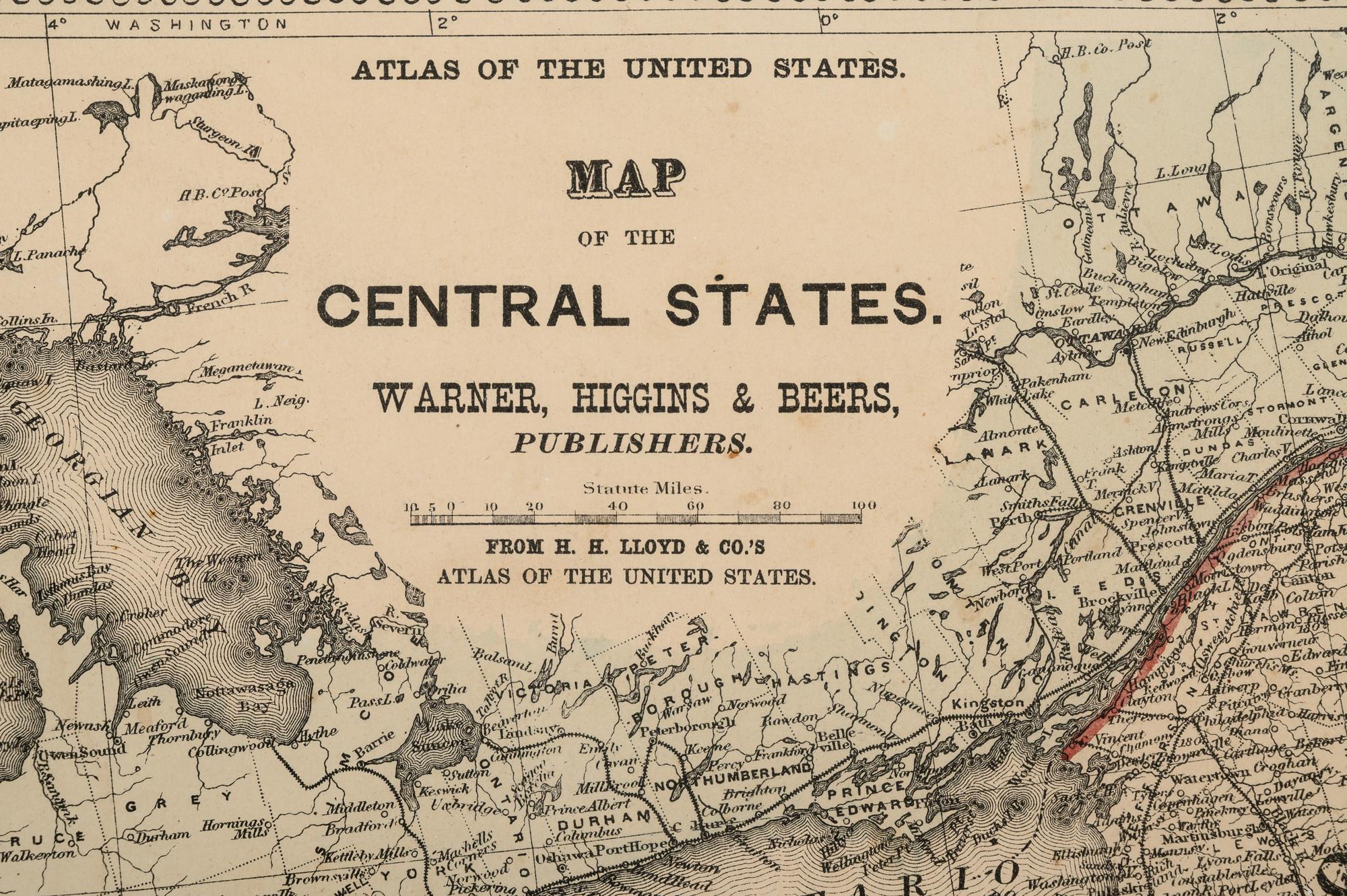 A Group of 13 maps of Chicago and Illinois, comprising: