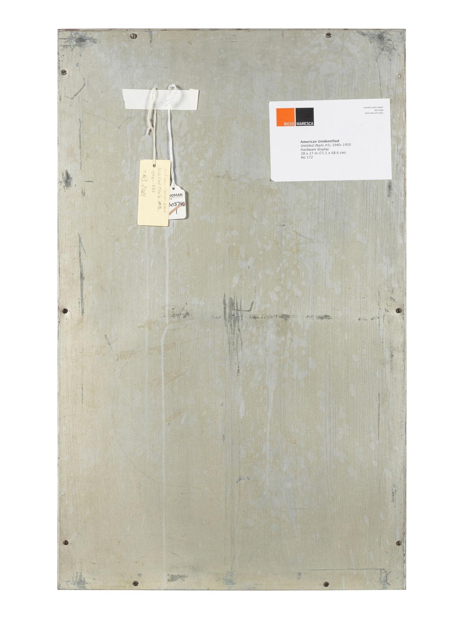 Untitled (Nails #1), c. 1940s