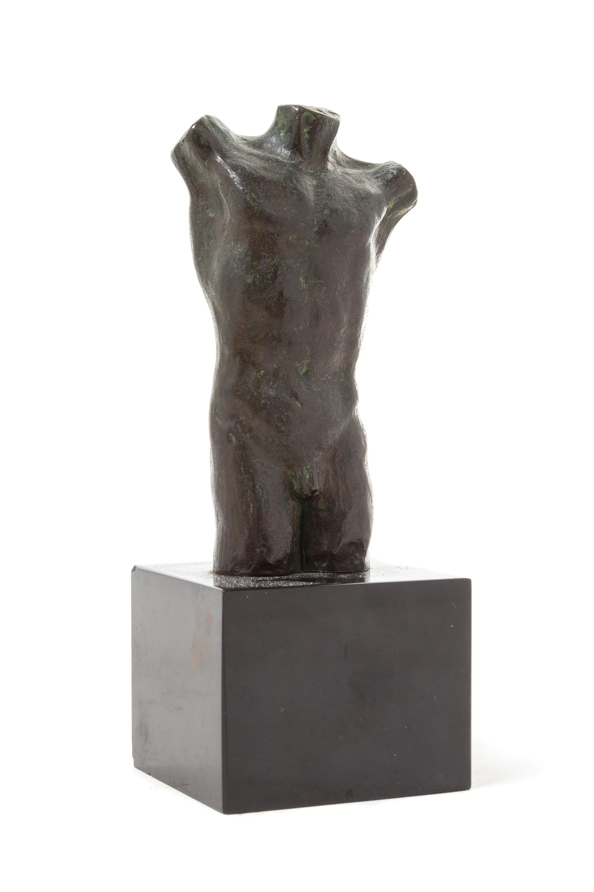 A Continental Bronze Torso Height 5 1/2 inches.