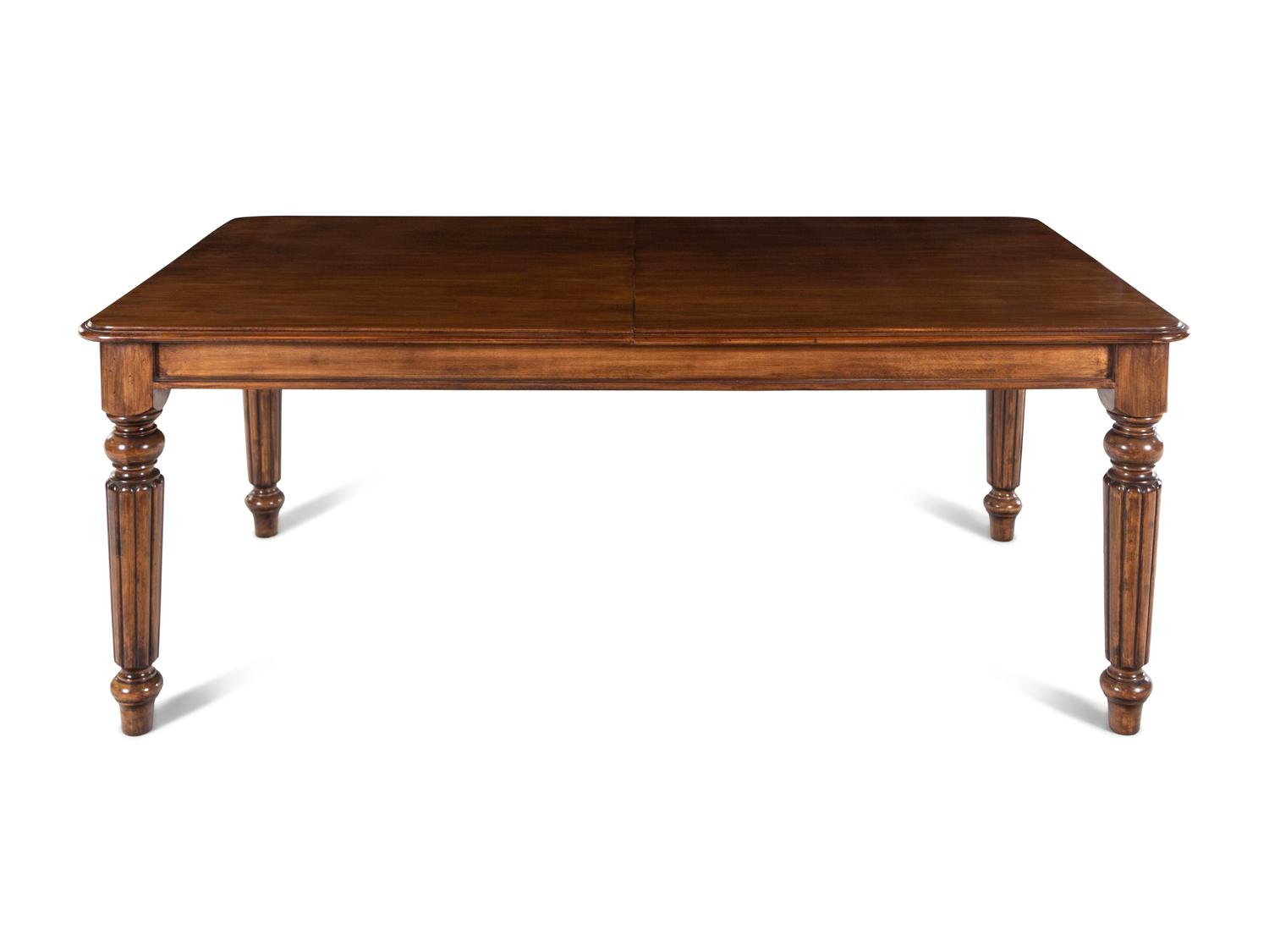 A William IV Style Walnut Dining Table