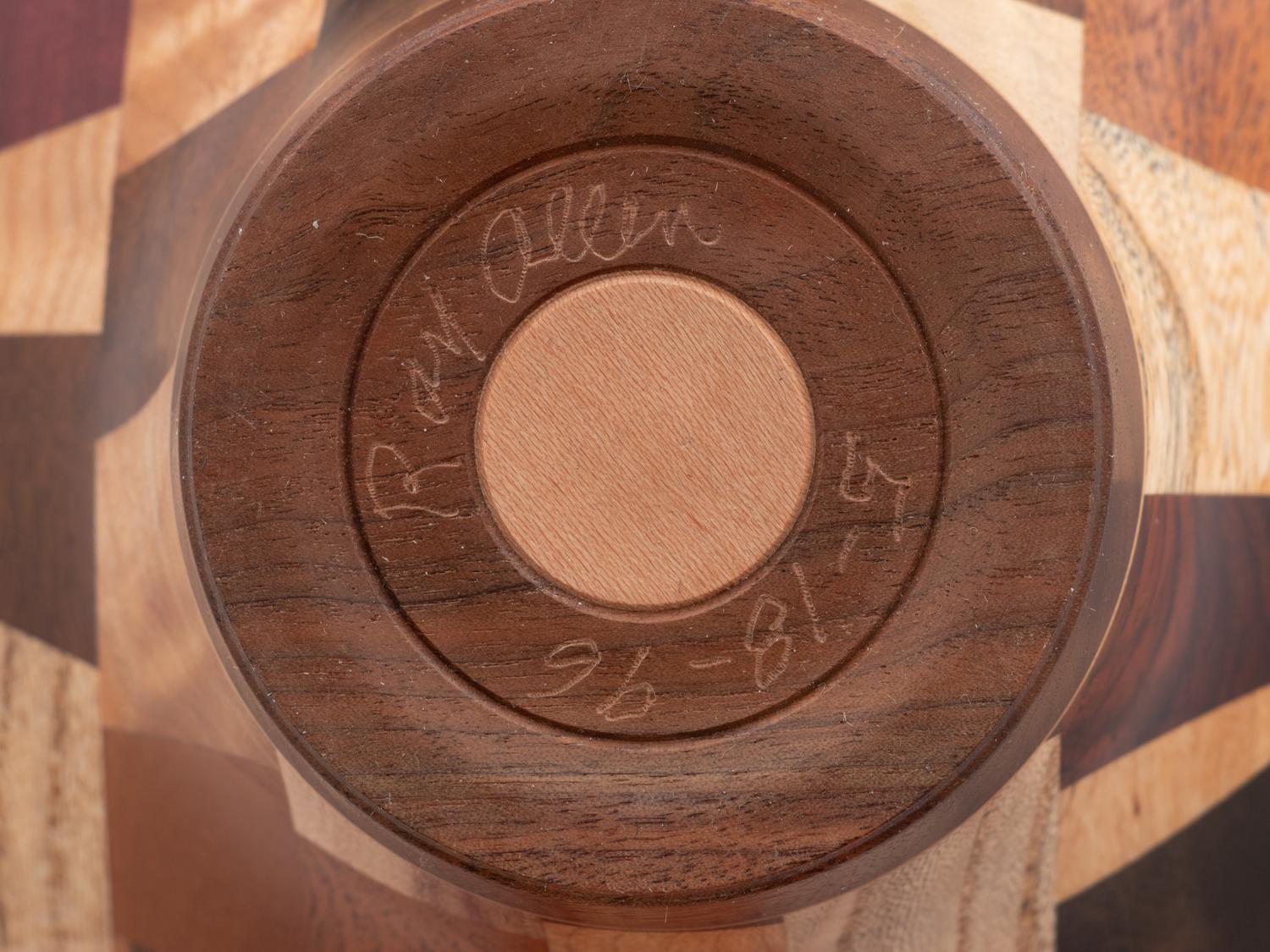 Three Turned Wood Objects by Ray Allen