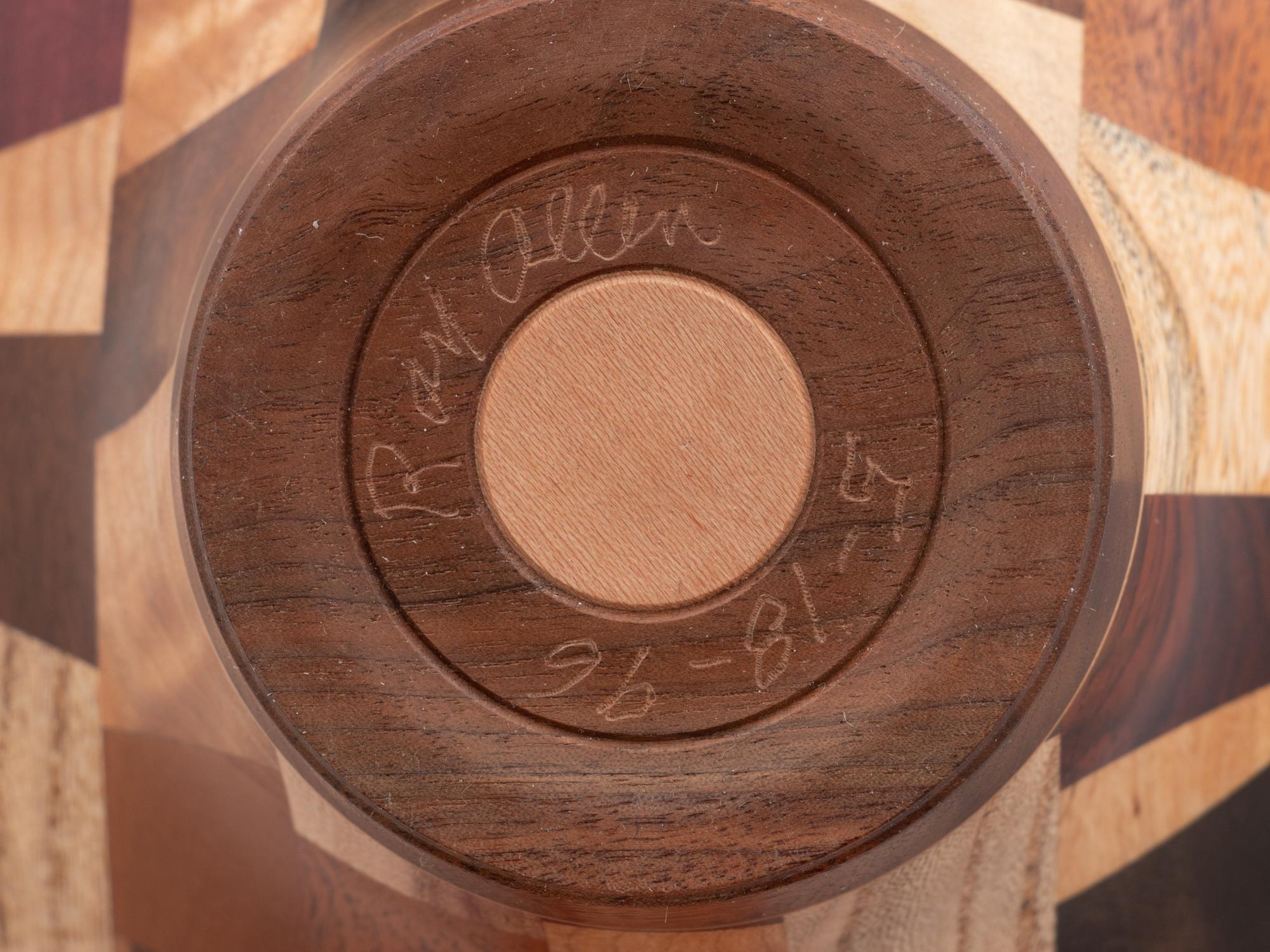 Three Turned Wood Objects by Ray Allen