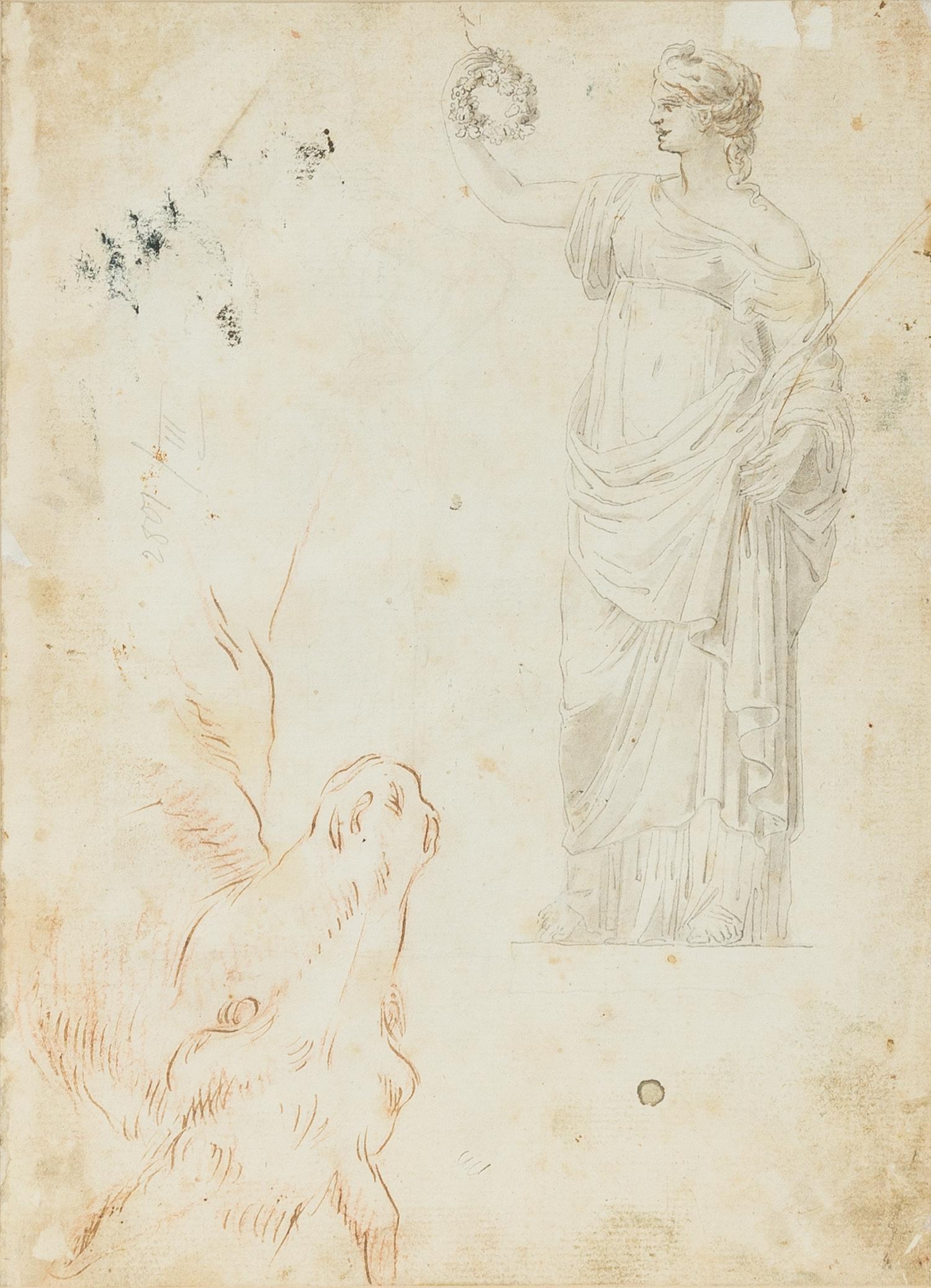 After Polidoro da Caravaggio, (19th Century), Figural Studies