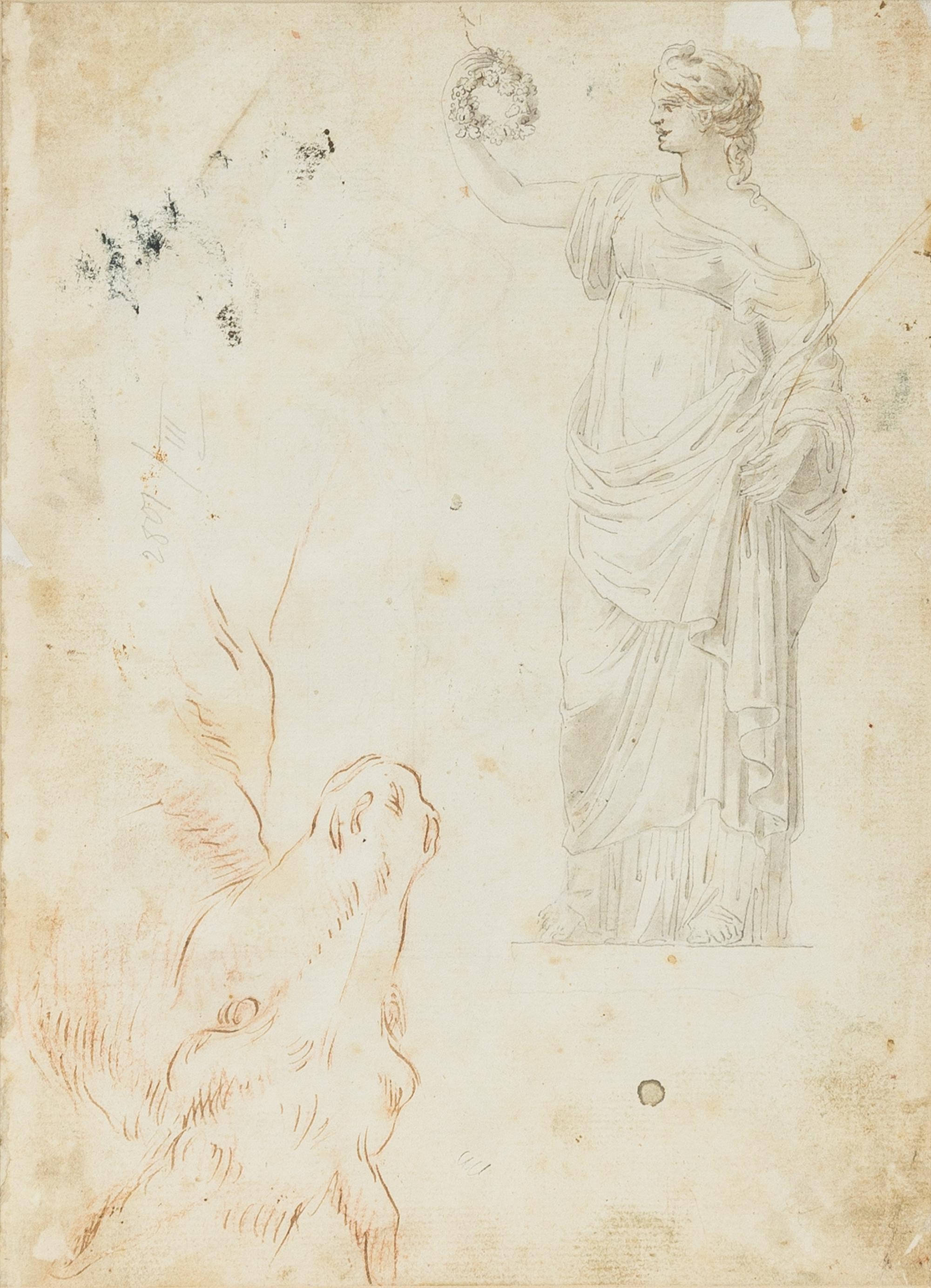 After Polidoro da Caravaggio, (19th Century), Figural Studies