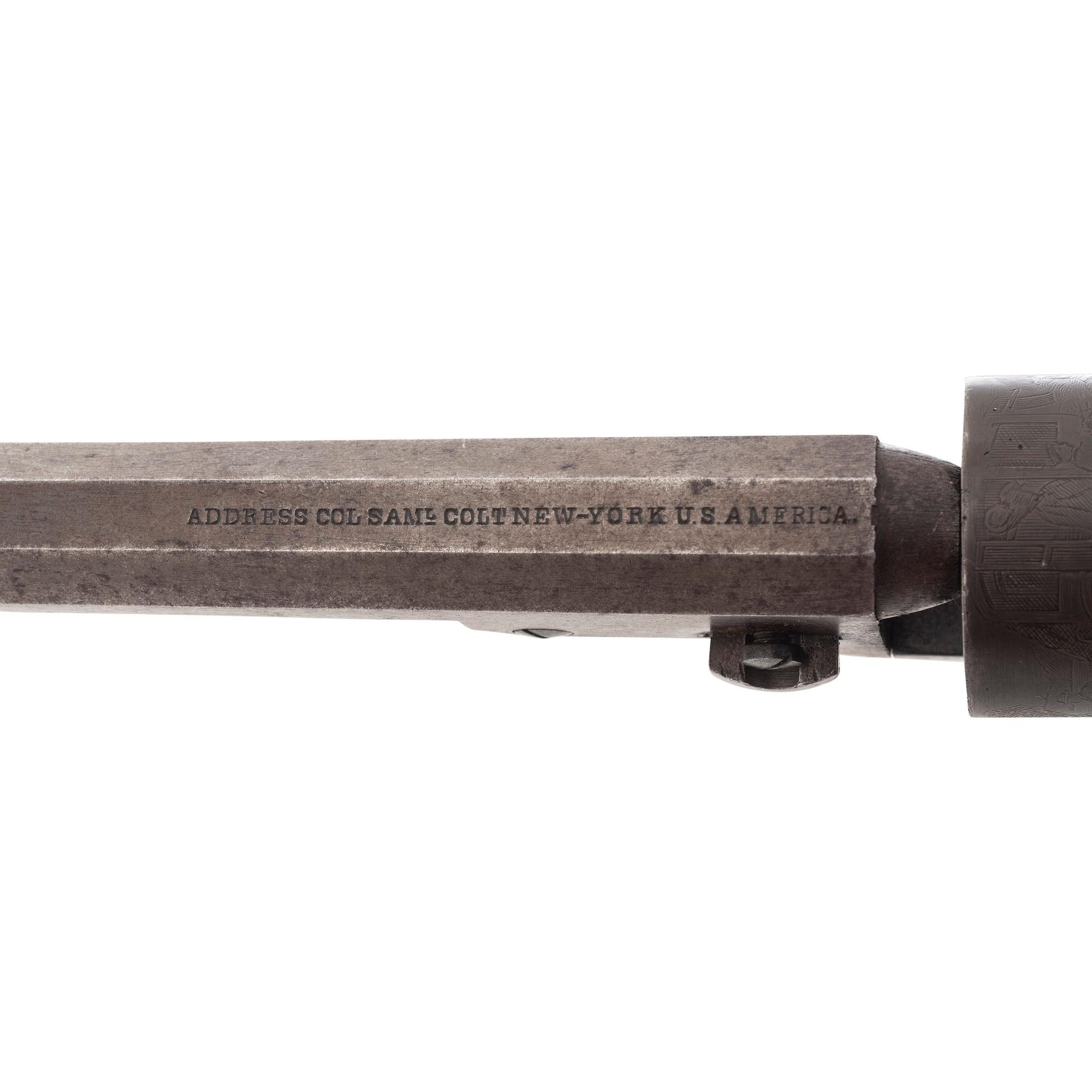 Kidder Cased Colt 1849 Pocket Revolver with Extra Barrel Inscribed to Asst. Surgeon Richard Gray Jr of 21st Ohio