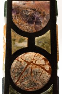 A Pair of Grand Tour Style Specimen Marble Obelisks