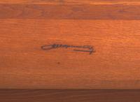 Maxime Old, Important Dining Table and Four Chairs