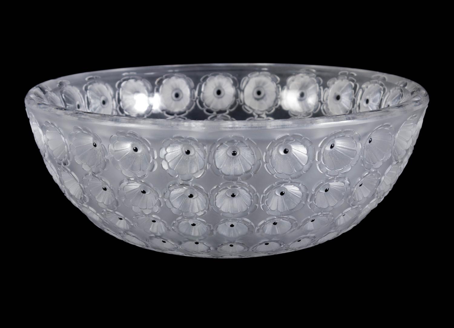 A Lalique Nemours Bowl
