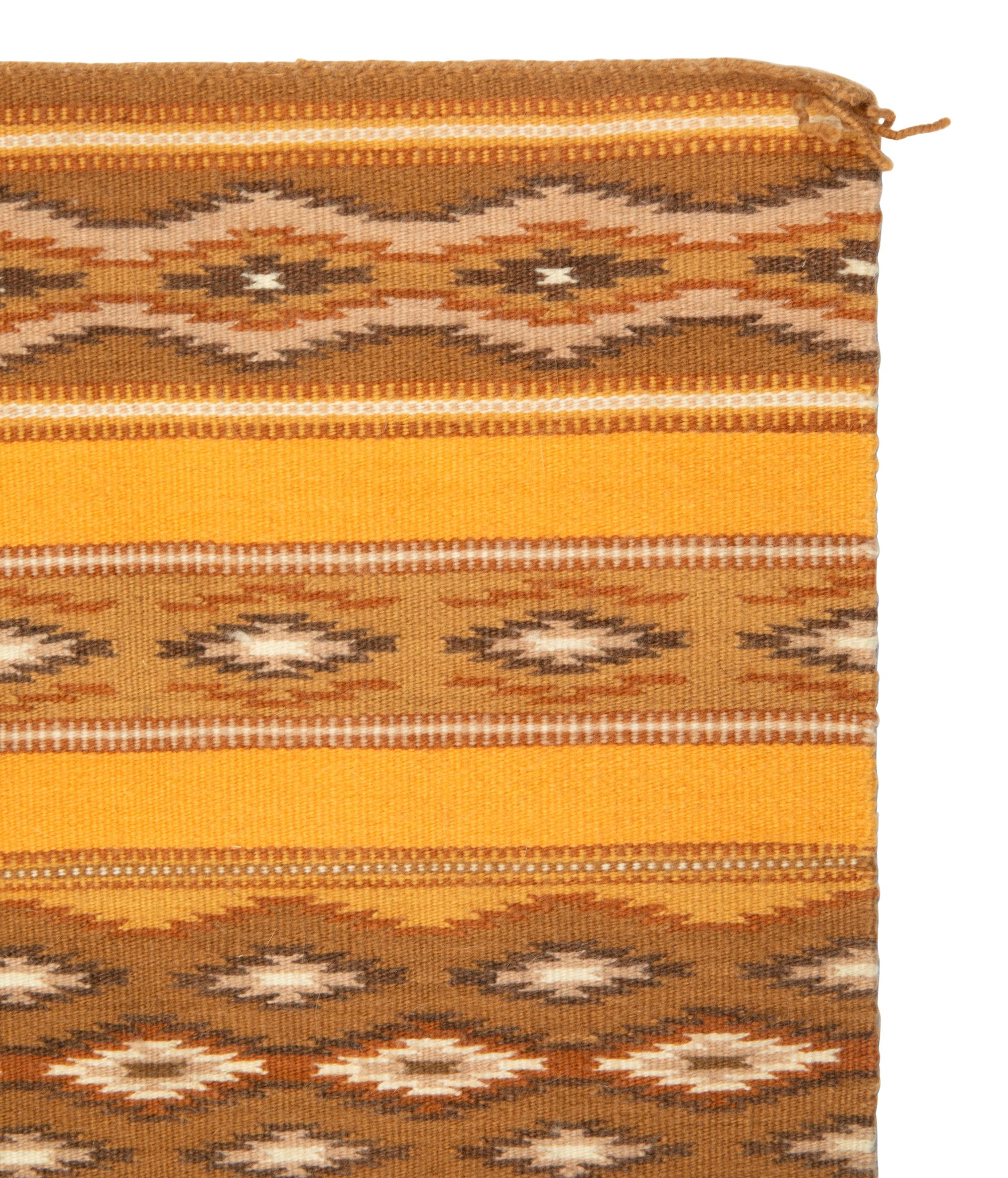 Navajo Wide Ruins Pattern Weaving / Rug