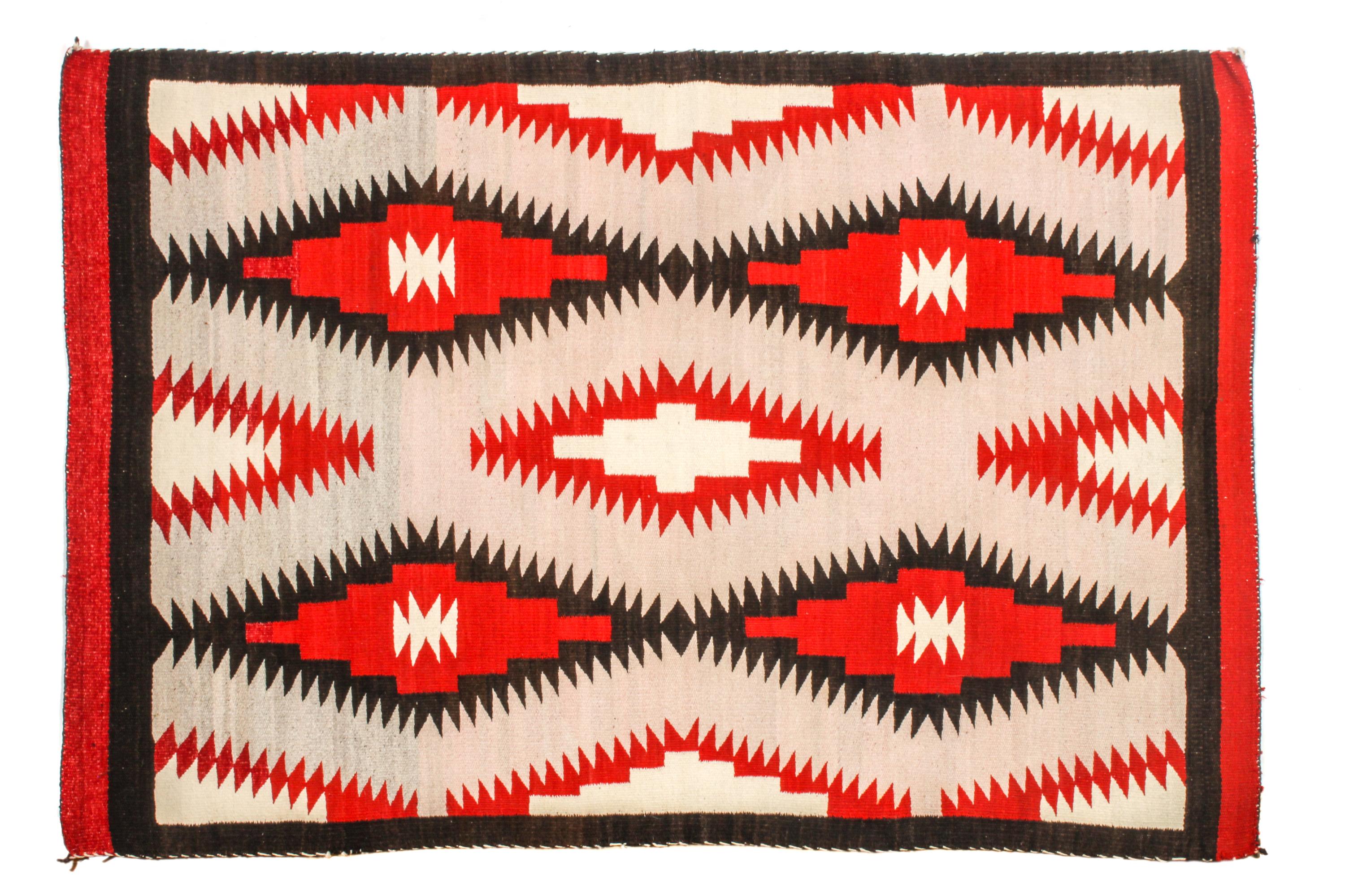 Navajo Crystal Rug 61 x 42 1/2 inches