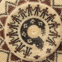 Tohono O'odham and Akimel O'odham Horsehair Baskets