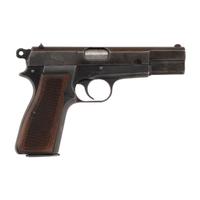 ** FN Hi-Power Waffenampt Marked Type III Fixed Sights