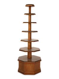 A George III Style Mahogany Whatnot