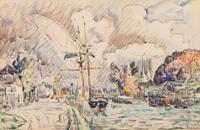 Paul Signac, (French, 1863–1935), Quimper, 1922