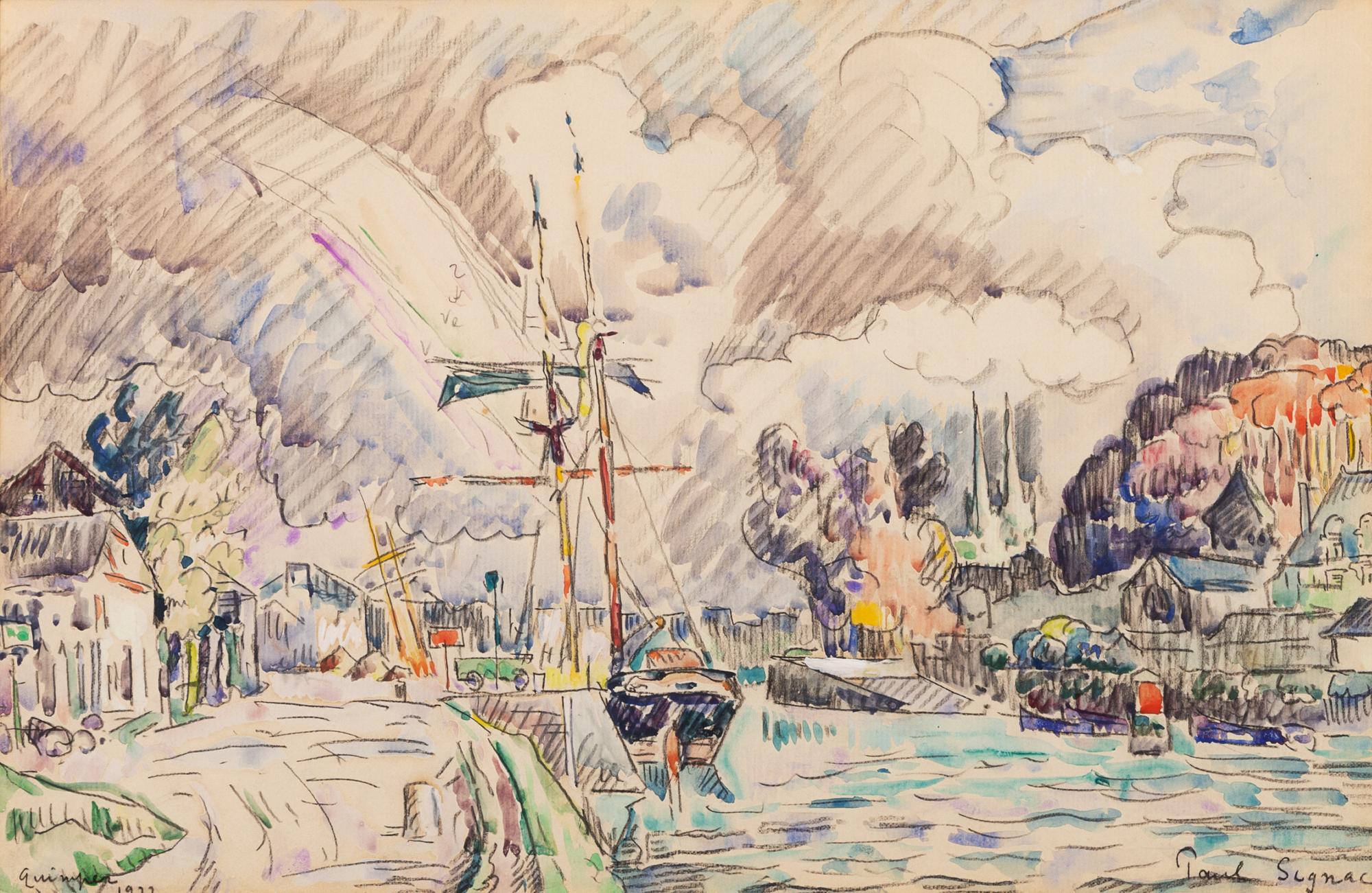 Paul Signac, (French, 1863–1935), Quimper, 1922