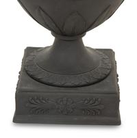 A Wedgwood Black Basalt Urn on Pedestal
