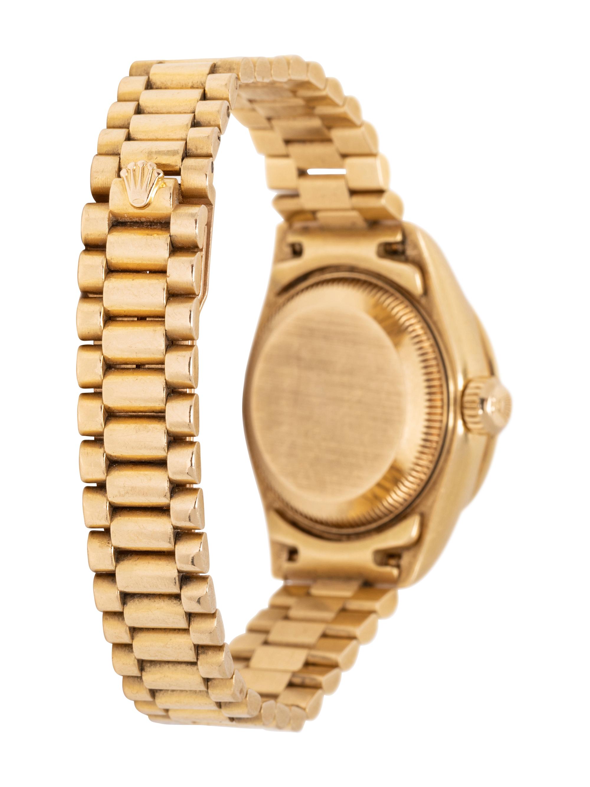 ROLEX, REF. 79153 18K YELLOW GOLD AND DIAMOND 'LADY DATEJUST' WATCH