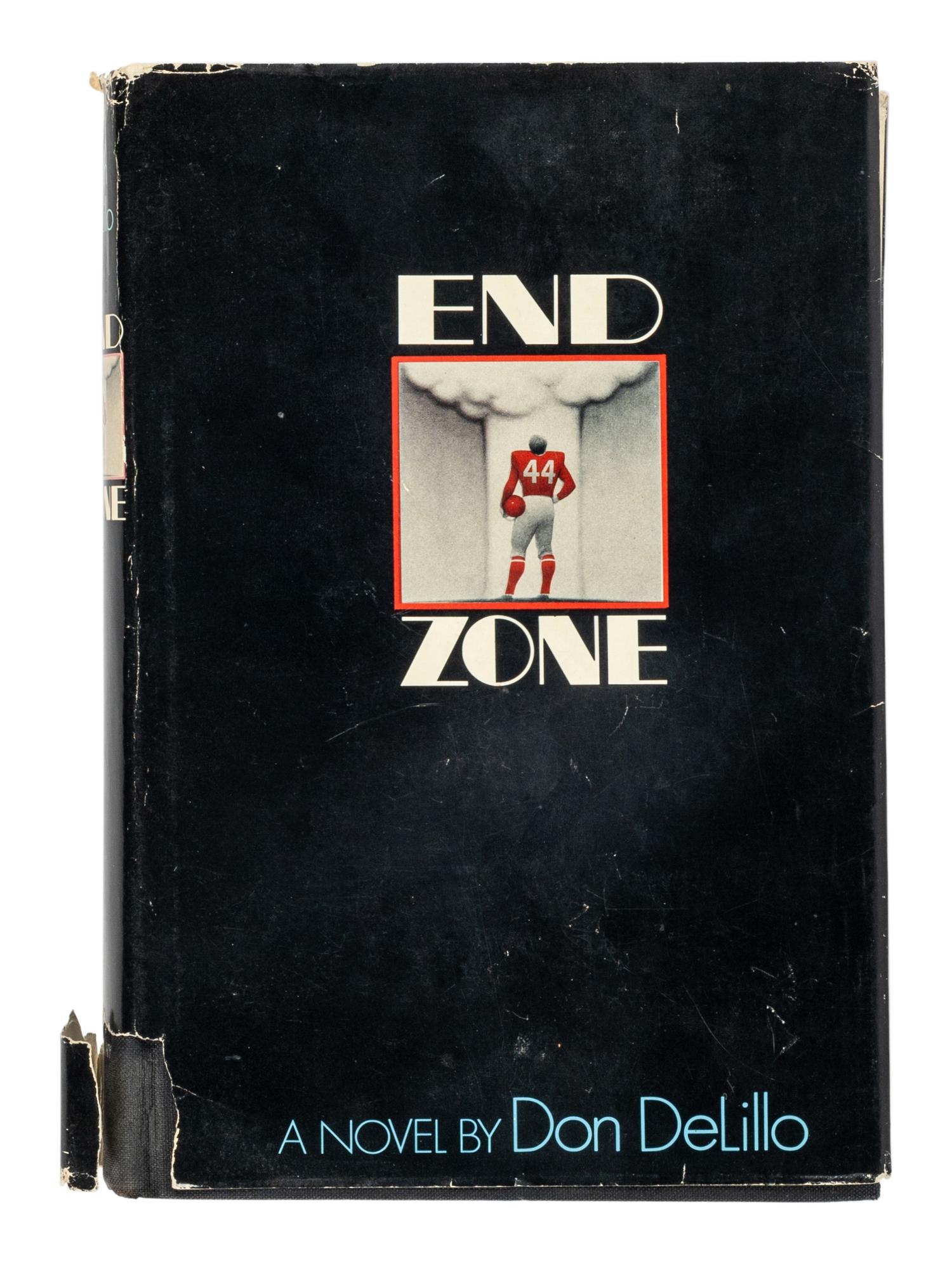 DeLILLO, Don (b. 1936). End Zone . Boston: Houghton Mifflin Company, 1972.