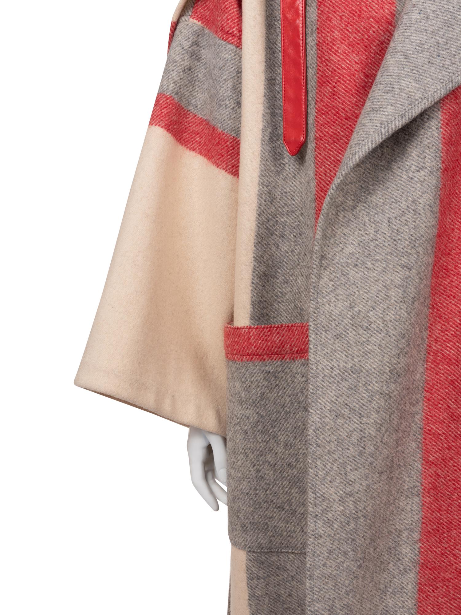 Jean Charles de Castelbajac Wool Coat, 1980-90s