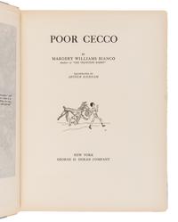 [RACKHAM, Arthur (1867-1939), illustrator]. BIANCO, Margery Williams (1881-1944). Poor Cecco . New York: George H. Doran Company, 1925.