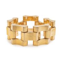 YELLOW GOLD LINK BRACELET