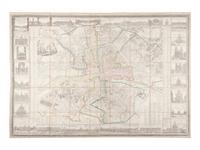 [PARIS] -- PICHON, M. Nouveau Plan Routier de la Ville et Faubourgs de Paris . Paris, ca 1805 ["l'An 13"].