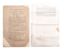 [AFRICAN AMERICANA] -- [CIVIL WAR]. A group of 4 Civil War era pamphlets related to slavery and secession, comprising: